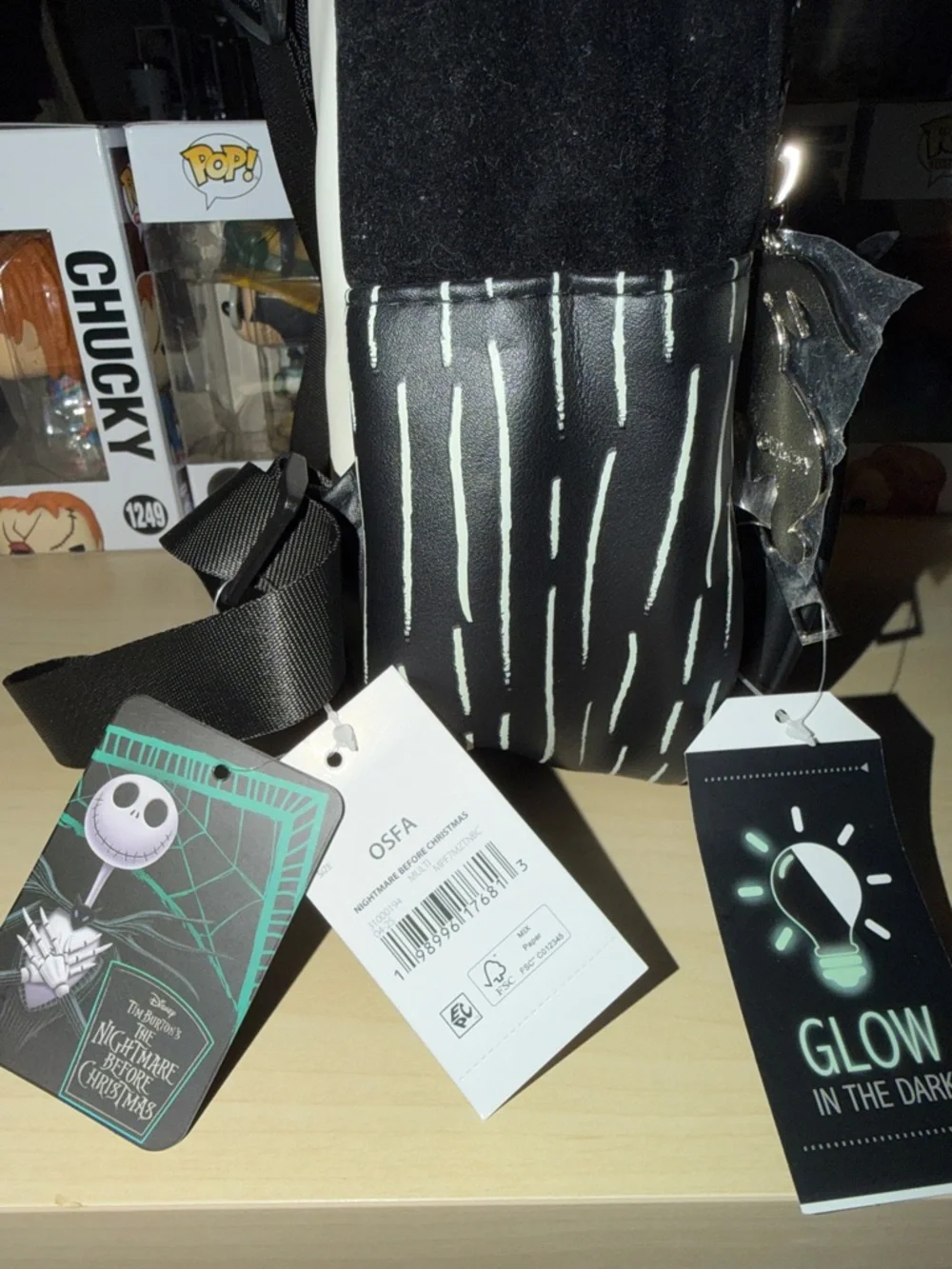 Disney Jack Skellington Mini Backpack - Picture 2 of 9